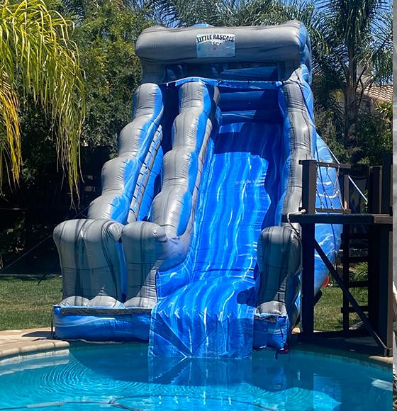 water slide